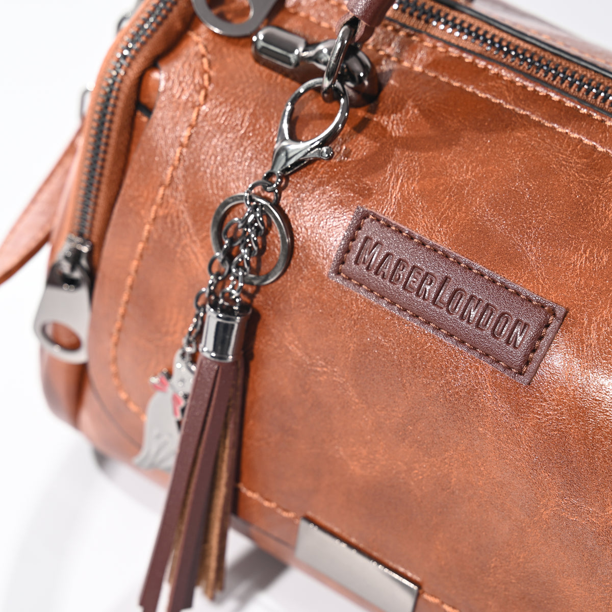 Alledaagse crossbodytas met meerdere ritsen - Bestseller