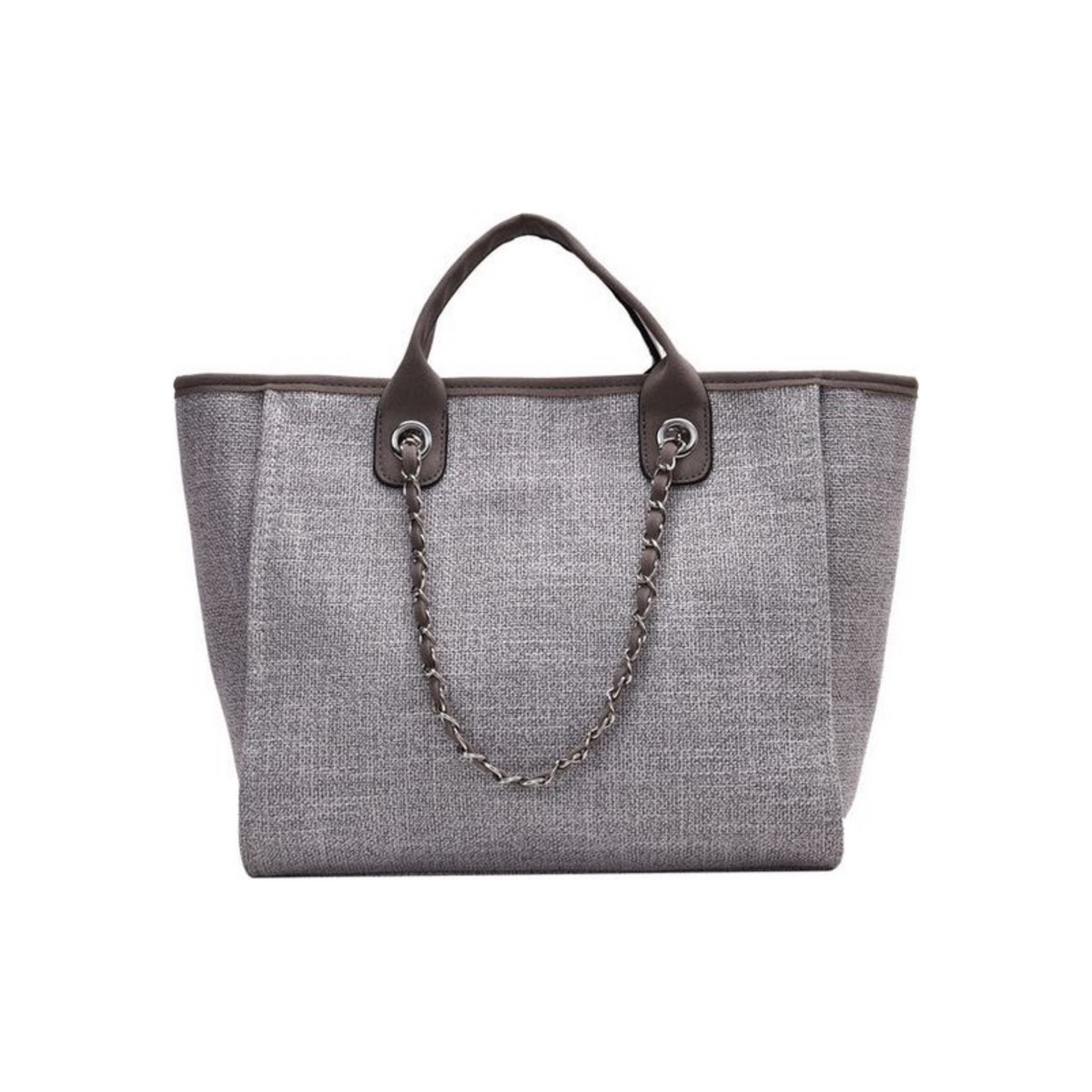 Textured Everyday Tote Bag – Large Capacity
