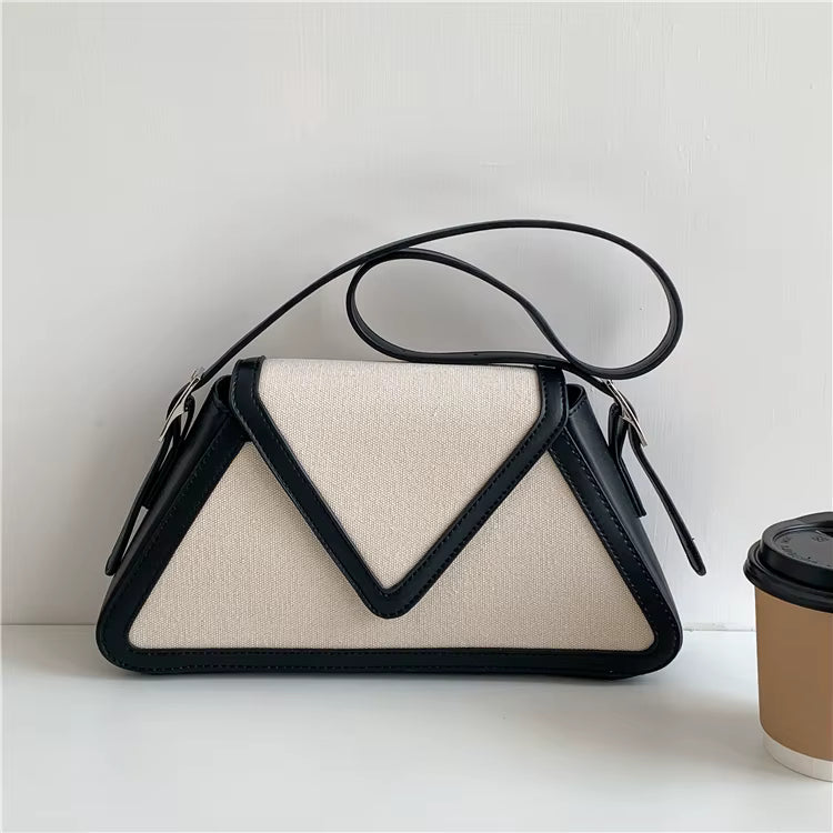 Geometric Mini Shoulder Bag – Small Handbag