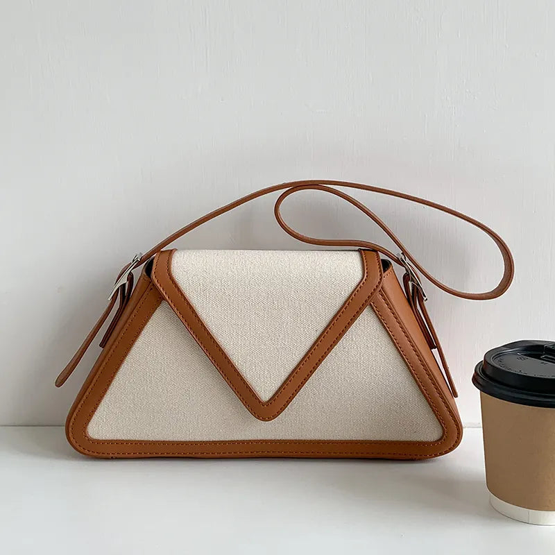 Geometric Mini Shoulder Bag – Small Handbag