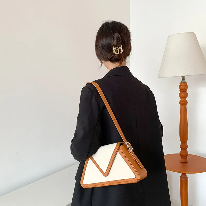 Geometric Mini Shoulder Bag – Small Handbag