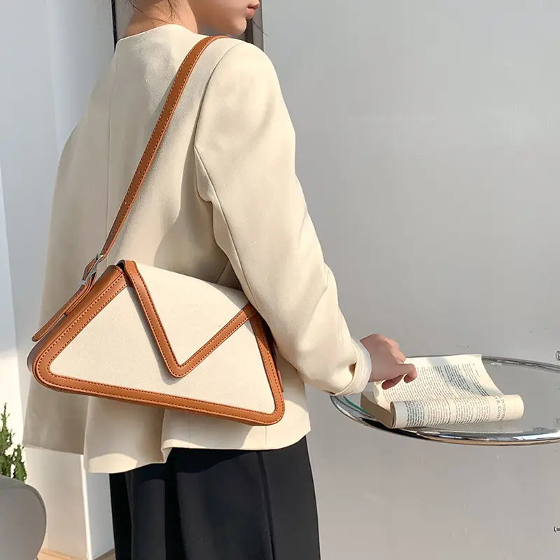 Geometric Mini Shoulder Bag – Small Handbag