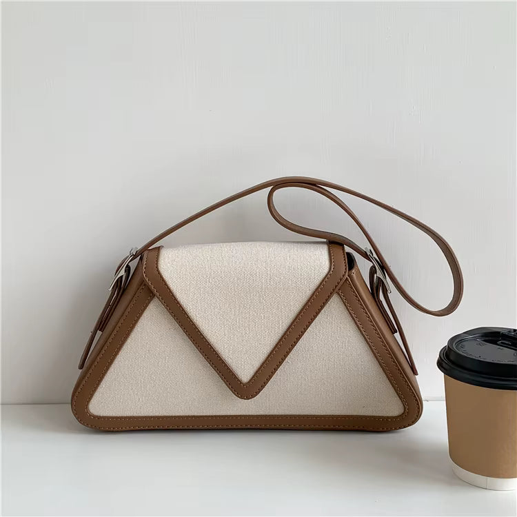 Geometric Mini Shoulder Bag – Small Handbag